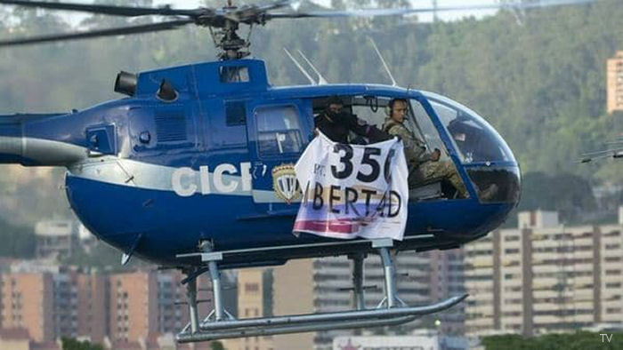 Helicopter MBB Bo105CBS-4 Serial S-771 Register CICPC 2 N105LL N826MB PZ-HWC used by Policia de Venezuela (Venezuela Police) ,Chevron Oil. Built 1987. Aircraft history and location