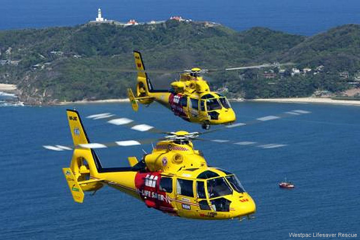 Photos Westpac Life Saver Rescue Helicopter Service Australia Air Ambulances (WRHS). Australia