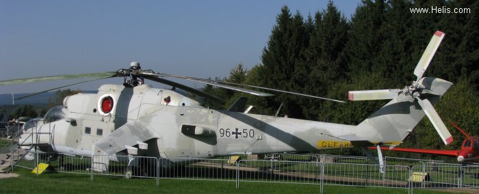 Mil Mi24P c n 340340 Heer 96 50 ex NVA DDR 480