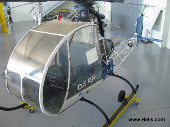 Helicopter Sud Aviation SO-1221 Djinn Serial 001 Register F-WGVH. Aircraft history and location