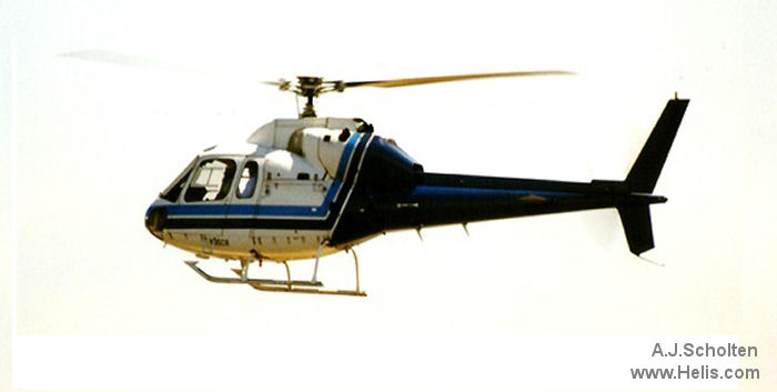 Helicopter Aerospatiale AS355E TwinStar Serial 5054 Register N10CE N35CR. Built 1981. Aircraft history and location