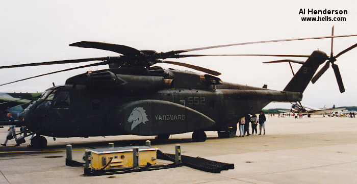 Helicopter Sikorsky MH-53E Sea Dragon Serial 65-603 Register 164793 used by US Navy USN. Aircraft history and location