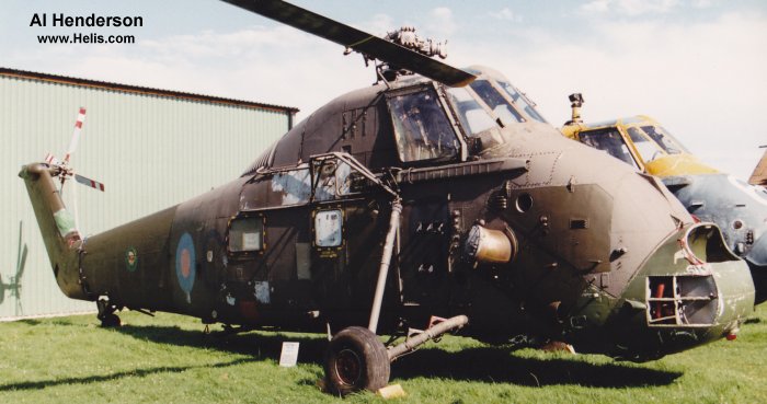 Helicopter Westland Wessex HU.5 Serial wa294 Register XT472 used by Royal Marines RM ,Fleet Air Arm RN (Royal Navy). Built 1965. Aircraft history and location