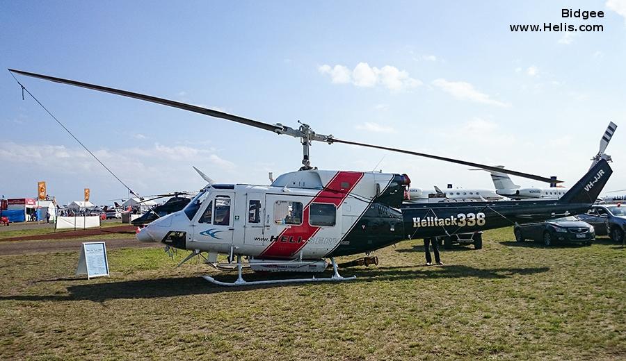 Helicopter Bell 212 Serial 31280 Register VH-JJR C-FTZW HS-RFD 31280 N3212D used by Microflite ,Professional Helicopter Services PHS ,Toll Group ,Helicorp Pty Ltd ,Great Slave Helicopters GSH ,Thailand Government ,Royal Thai Army ,Bell Helicopter. Built 1986. Aircraft history and location