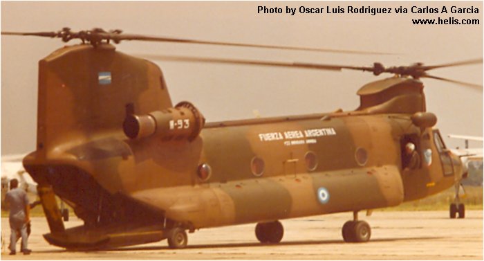 CH-47C Chinook Fuerza Aerea Argentina