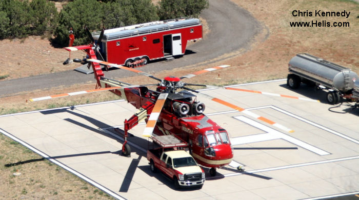 N9125m 68 18455 Sikorsky Ch 54a Tarhe C N 64 057