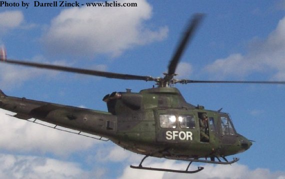 Canada Bell 412 SFOR Bosnia
