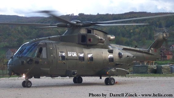 RAF Merlin SFOR Bosnia