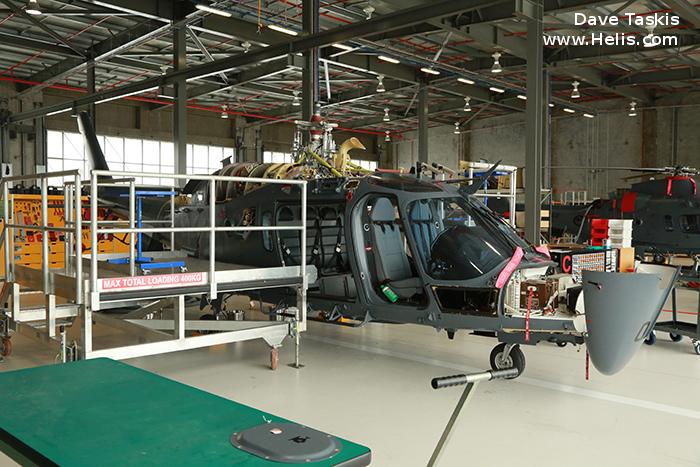 Helicopter AgustaWestland A109LUH Serial 13784 Register NZ3403 used by Royal New Zealand Air Force RNZAF. Aircraft history and location