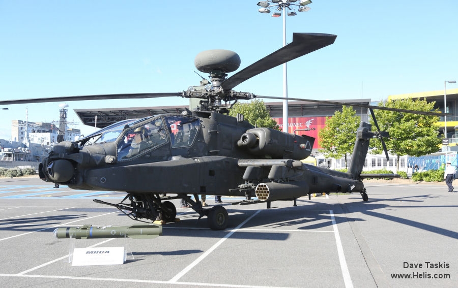 Helicopter Boeing AH-64D Apache Serial PVD431 Register 04-5431 used by US Army Aviation Army. Aircraft history and location