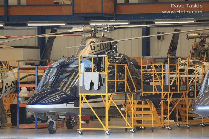 Helicopter AgustaWestland AW109E Power Serial 11208 Register G-IVIP G-VIRU EI-HHH D-HPWR used by Castle Air ,Heli Transair (heli transair.com). Built 2003. Aircraft history and location