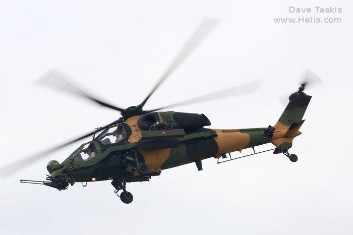 Helicopter Turkish Aerospace Industries T129 Serial P2 Register P2. Aircraft history and location
