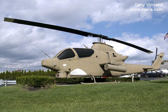 Helicopter Bell AH-1G Cobra Serial 20620 Register 68-15086 used by US Army Aviation Army. Aircraft history and location