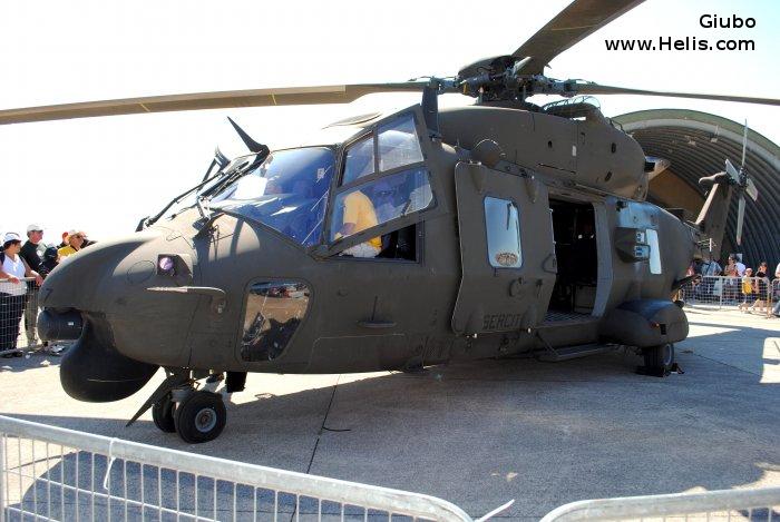 Helicopter NH Industries NH90 TTH Serial 1034 Register MM81524 used by Aviazione dell'Esercito AVES (Italian Army  Aviation). Built 2010. Aircraft history and location