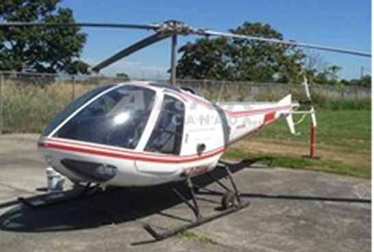 Helicopter Enstrom 280F Serial 1517 Register C-FXKW JA7697. Built 1984. Aircraft history and location