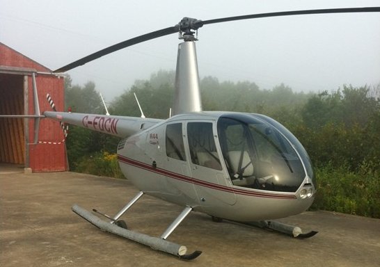 Helicopter Robinson R44 II Serial 10377 Register C-FDCN N7530P. Built 2004. Aircraft history and location