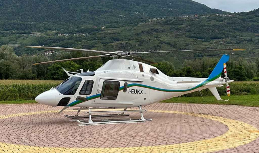 Helicopter AgustaWestland AW119Kx Koala Serial 14918 Register I-EUKX 5Y-RBY N649SS used by AgustaWestland Philadelphia (AgustaWestland USA). Built 2016. Aircraft history and location