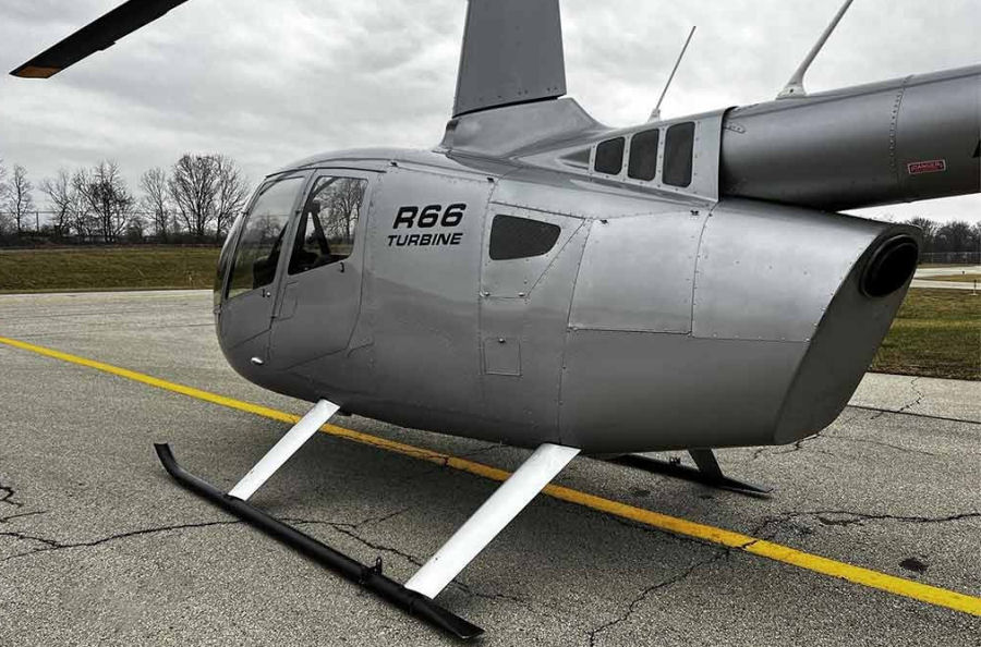 Helicopter Robinson R66 Turbine Serial 0341 Register N166JW. Built 2013. Aircraft history and location
