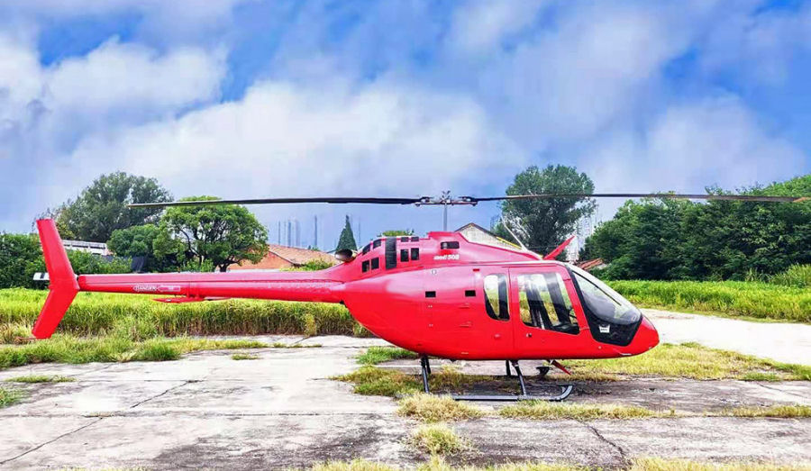 Helicopter Bell 505 Jet Ranger X Serial 65075 Register B-70R5. Built 2018. Aircraft history and location