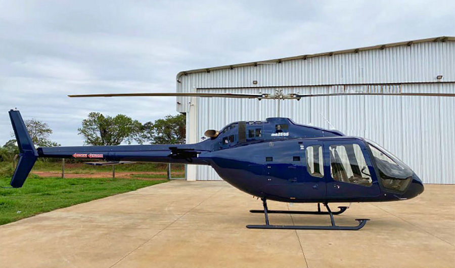 Helicopter Bell 505 Jet Ranger X Serial 65191 Register PT-PST. Built 2019. Aircraft history and location