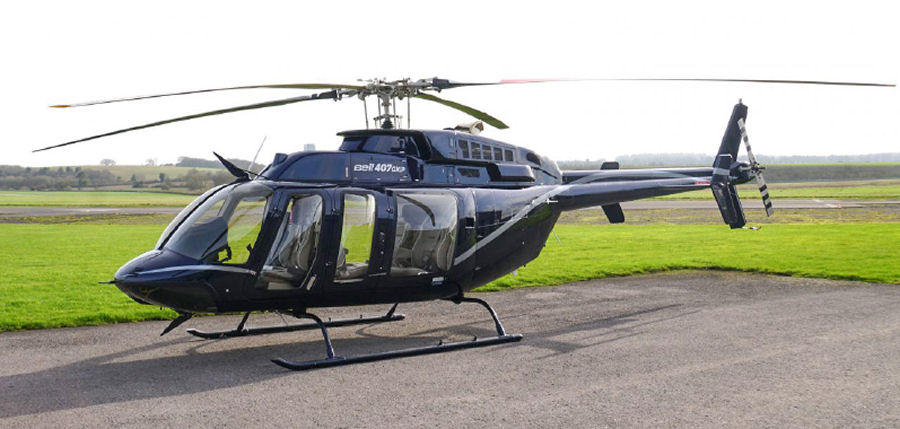 Helicopter Bell 407GXP Serial 54727 Register D-HHNH G-JGXP OK-HRN used by Bell Helicopter Europe. Built 2017. Aircraft history and location