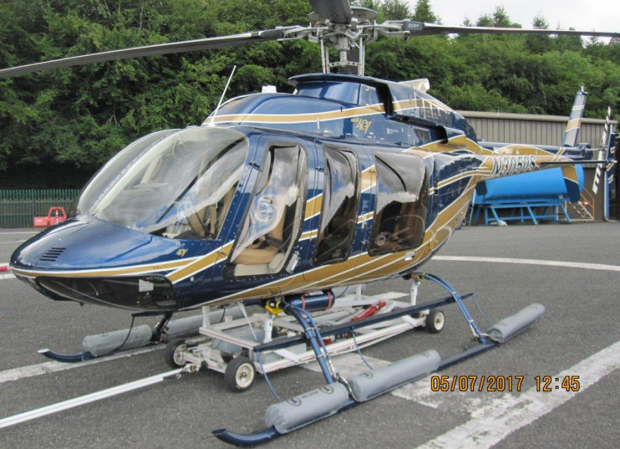Helicopter Bell 407 Serial 53742 Register N3050S C-FLVG used by Bell Helicopter ,Bell Helicopter Canada. Built 2006. Aircraft history and location