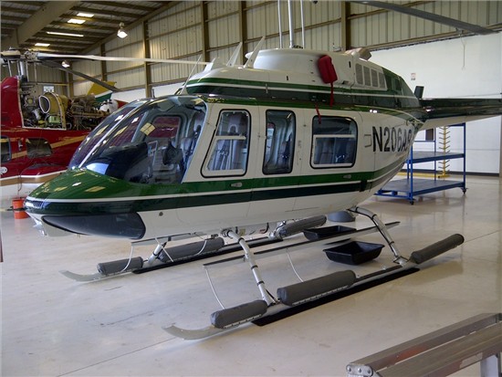 Helicopter Bell 206L-3 Long Ranger Serial 51338 Register N206AP used by Evergreen Helicopters. Built 1990. Aircraft history and location