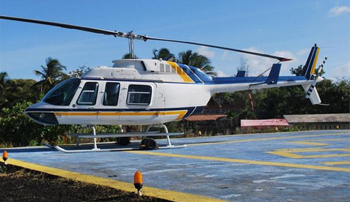 Helicopter Bell 206L-3 Long Ranger Serial 51522 Register PT-HXO. Built 1991. Aircraft history and location