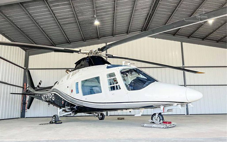 Helicopter Agusta A109C Serial 7659 Register N737PG N828NN RP-C2118 N2AH N1QJ used by AgustaWestland Philadelphia (AgustaWestland USA). Built 1991. Aircraft history and location