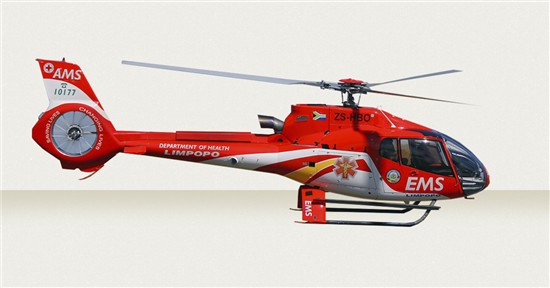 Helicopter Eurocopter EC130B4 Serial 3893 Register ZS-HBO N130FP. Built 2004. Aircraft history and location