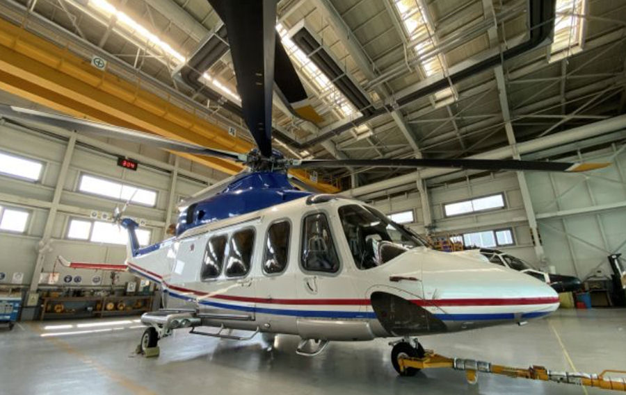 Helicopter AgustaWestland AW139 Serial 31260 Register HL9482 used by Samsung. Built 2009. Aircraft history and location