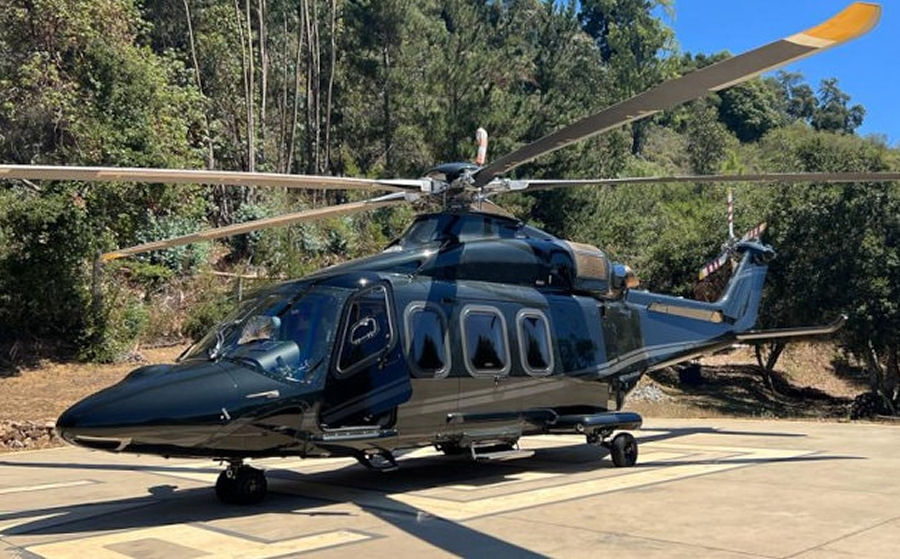 Helicopter AgustaWestland AW139 Serial 41531 Register N363G used by Milestone Aviation ,AgustaWestland Philadelphia (AgustaWestland USA). Built 2017. Aircraft history and location