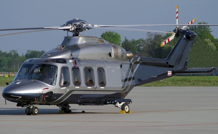 Helicopter AgustaWestland AW139 Serial 31378 Register UR-DFA used by GDF. Built 2012. Aircraft history and location