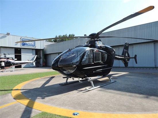 Helicopter Eurocopter EC135P2+ Serial 1056 Register PR-FMI. Built 2012. Aircraft history and location