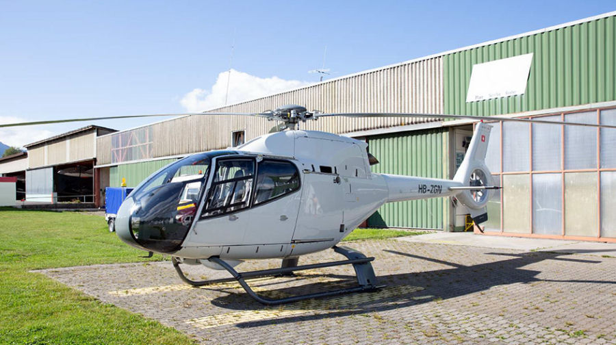 Helicopter Eurocopter EC120B Serial 1206 Register HB-ZGN VP-BGL. Built 2001. Aircraft history and location