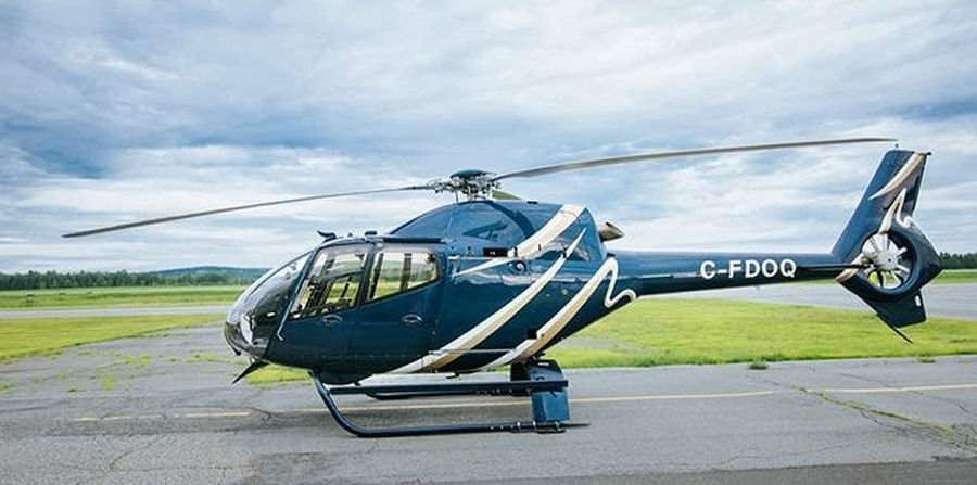 Helicopter Eurocopter EC120B Serial 1450 Register C-FDOQ C-FGBY used by Eurocopter Canada. Built 2006. Aircraft history and location