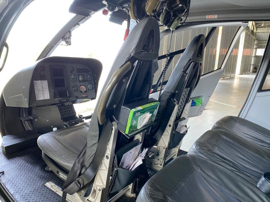 Helicopter Eurocopter EC120B Serial 1436 Register 4R-AYS 9V-HBO VN-8629 9M-HAC used by Airbus Helicopters Southeast Asia AHSA ,Vietnam Helicopter Company VNH ,Integrated Training and Services ,Eurocopter Malaysia. Built 2006. Aircraft history and location