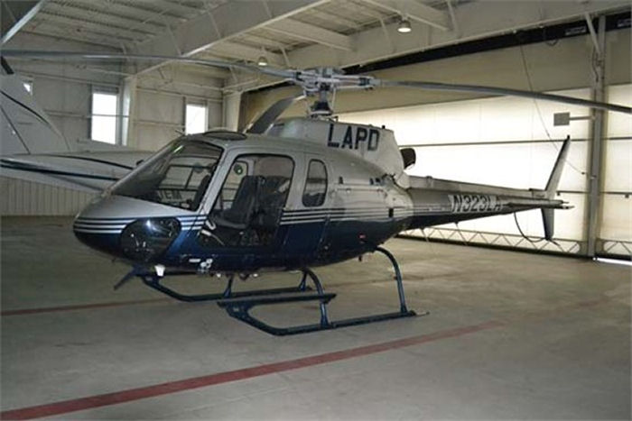 Helicopter Eurocopter AS350B2 Ecureuil Serial 3278 Register N323LA N223LA used by LAPD (Los Angeles Police Department). Built 2000. Aircraft history and location