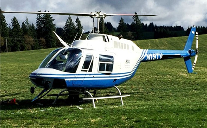 Helicopter Bell 206B-3 Jet Ranger Serial 2716 Register N19TV N655WW N79HM used by Turbines Ltd ,TVA (Tennessee Valley Authority). Built 1979. Aircraft history and location