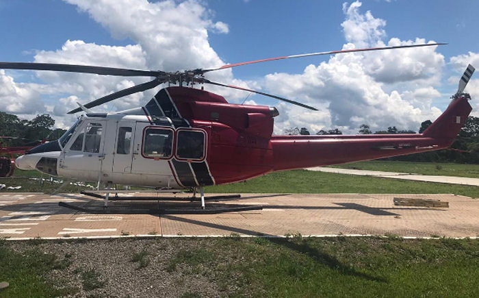 Helicopter Bell 412SP Serial 33170 Register OB-2086-P N95638 N303FD N412WP used by Bank Of Utah ,LAFD (Los Angeles Fire Department) ,Bell Helicopter. Built 1988. Aircraft history and location