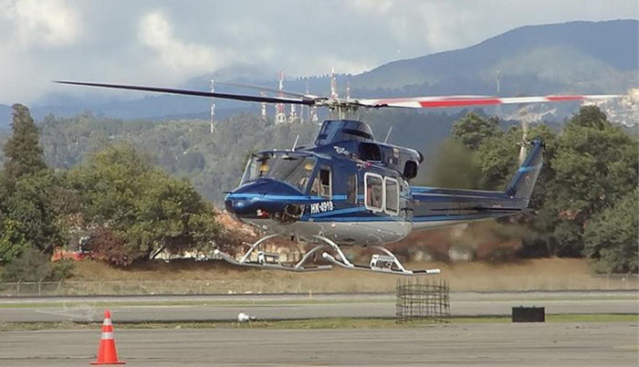 Helicopter Bell 412EP Serial 36252 Register HK-4918 N412TT XA-HVN N2397K used by Aviones y Helicopteros de Colombia SA AviHeCo (AviHeCo SA) ,Bell Helicopter. Built 2000. Aircraft history and location