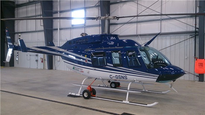 Helicopter Bell 206L-4 Long Ranger Serial 52396 Register N137MM C-GSNS. Built 2009. Aircraft history and location