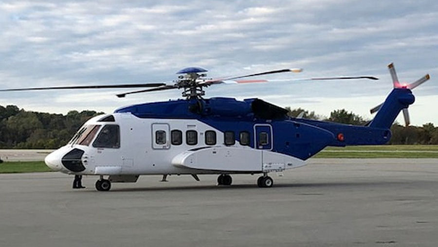 Helicopter Sikorsky S-92A Serial 92-0211 Register ZK-HEV N892BG N211MT used by Advanced Flight ,TVPX ,Bristow US. Built 2013. Aircraft history and location