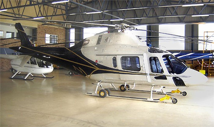 Helicopter Agusta A119 Koala Serial 14046 Register ZS-HLB. Built 2004. Aircraft history and location