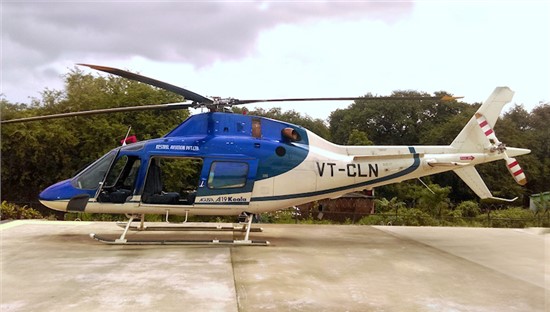 Helicopter Agusta A119 Koala Serial 14059 Register VT-CLN. Built 2006. Aircraft history and location