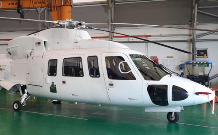 Helicopter Sikorsky S-76C Serial 760682 Register 9M-HLP PK-FUE VH-FLH N4511G used by Hevilift Sdn Bhd ,Hevilift Aviation Indonesia ,Nyaman Air ,ERA Helicopters. Built 2007. Aircraft history and location
