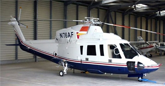 Helicopter Sikorsky S-76C Serial 760533 Register PK-FUQ N76AF N2055H used by Hevilift Aviation Indonesia ,Sikorsky Helicopters. Built 2003. Aircraft history and location