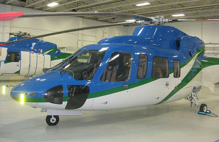 Helicopter Sikorsky S-76C Serial 760588 Register N761PB N761P used by Cleveland Clinic ,PHI Inc. Built 2005. Aircraft history and location