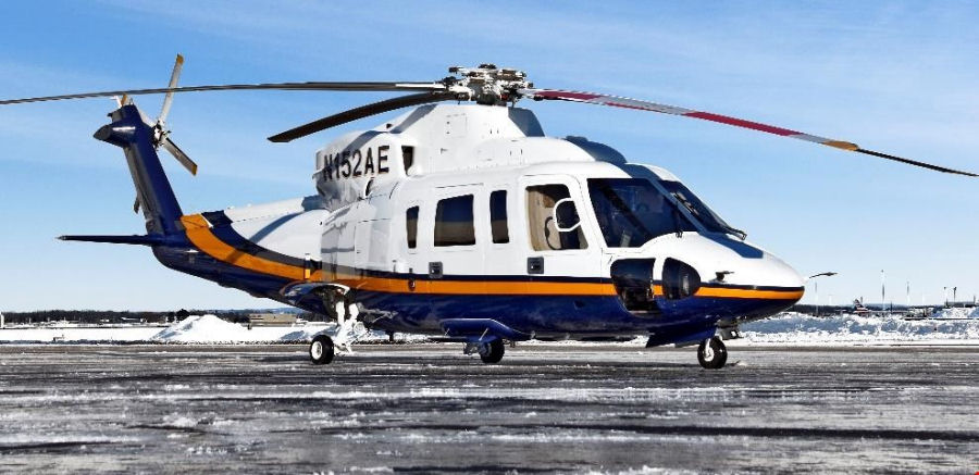 Helicopter Sikorsky S-76C Serial 760714 Register N152AE N714F used by TVPX. Built 2008. Aircraft history and location