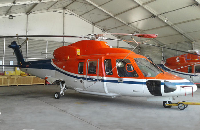 Helicopter Sikorsky S-76C Serial 760731 Register HS-HTN C-FZSZ N781X used by Thai Aviation Service TAS ,CHC (Canadian Helicopter Corporation). Built 2009. Aircraft history and location